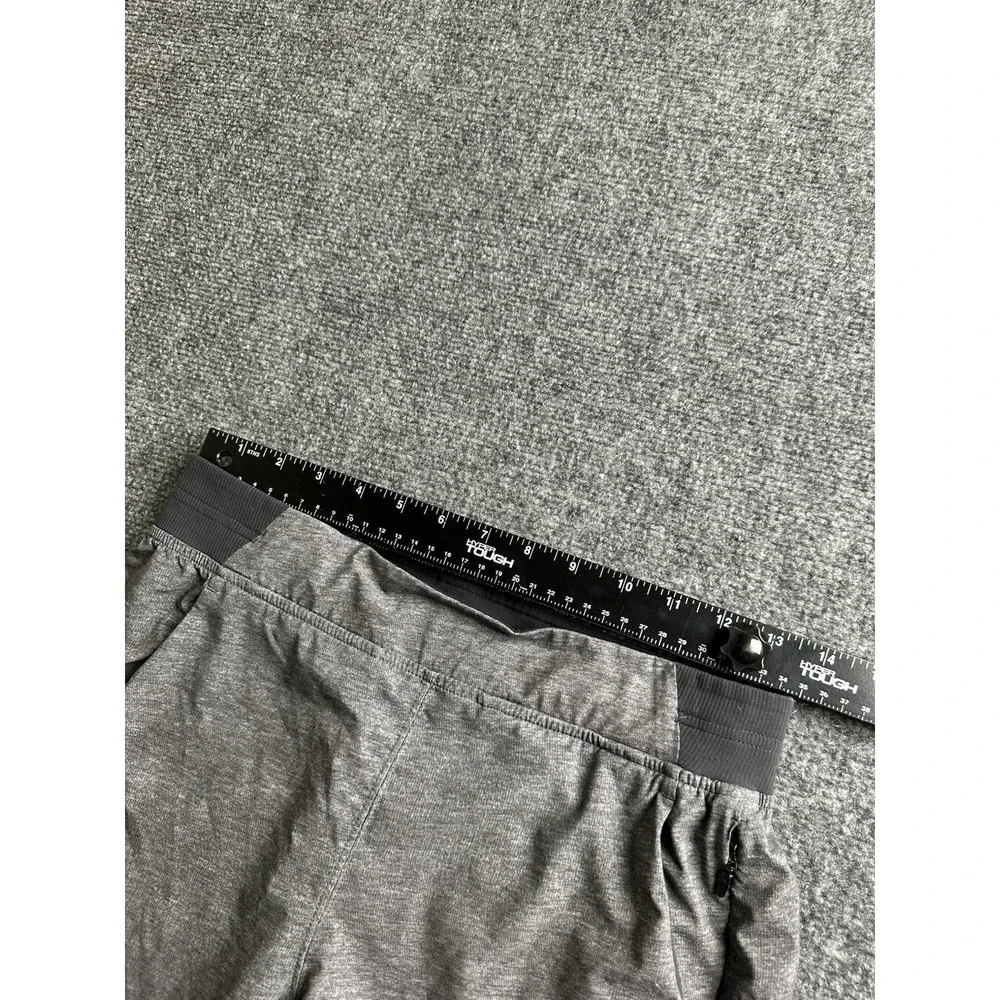 Womens Lululemon Heather Gray Athletic Jogger Pants, Size 4